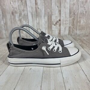 Converse Chuck Taylor All Star Shoreline Low Top Grey Canvas Womens‎ US 8